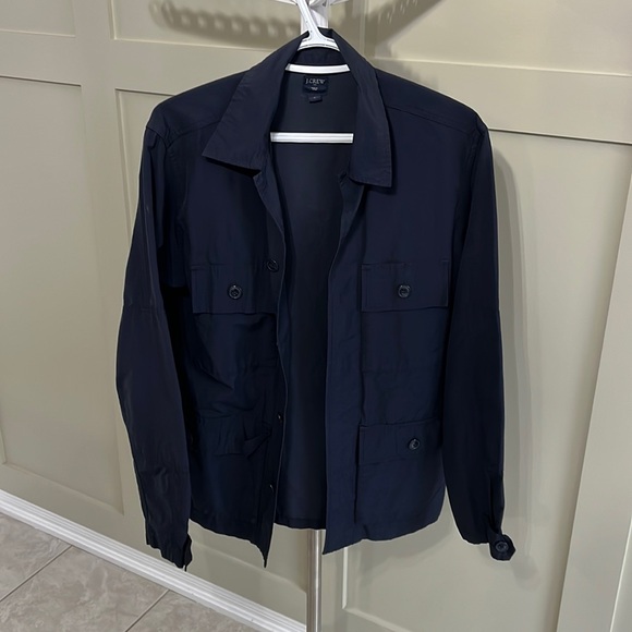 J. Crew Mens Nylon Shirt Jacket - Picture 1 of 7